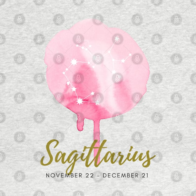 Zodiac Sagittarius Artprint Illustration Poster Drawing Art Print Constellation Astrology by hexchen09